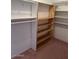 Walk-in closet with built-in shelving units offering ample storage space at 4741 W Annette Cir, Glendale, AZ 85308