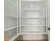 Walk-in pantry with ample shelving providing lots of storage at 23724 N 165Th Dr, Surprise, AZ 85387