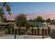Backyard view showcasing the desert landscape and scenic pink sky at 4316 N 86Th Pl, Scottsdale, AZ 85251