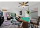 Bright living room featuring comfortable seating and plenty of natural light at 5424 S 15Th St, Phoenix, AZ 85040