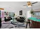 Bright living room featuring comfortable seating and plenty of natural light at 5424 S 15Th St, Phoenix, AZ 85040