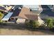 Aerial view of the home showcasing the roof, landscaping, carport, and surrounding neighborhood at 10223 N 40Th Ave, Phoenix, AZ 85051