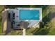 Aerial view of a sparkling pool with a lounge area, perfect for relaxation and enjoyment at 10223 N 40Th Ave, Phoenix, AZ 85051