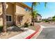 Charming two-story townhome featuring well-kept landscaping, an inviting entryway, and an attractive exterior finish at 1225 N 36Th St # 2081, Phoenix, AZ 85008