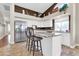Spacious kitchen with white cabinets, stainless steel appliances, and granite countertops at 1289 E Palo Blanco Way, Gilbert, AZ 85296