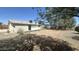 Expansive backyard with desert landscaping, offering ample space for outdoor activities at 1615 W Michelle Dr, Phoenix, AZ 85023