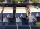 Aerial view of single-Gathering homes featuring pools, tile roofs, desert landscaping, and block wall fenced yards at 20822 N 42Nd. Ave, Glendale, AZ 85308