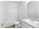 Bright bathroom with a shower and vanity at 21572 W Sonora St, Buckeye, AZ 85326