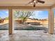 Relaxing backyard views of a pool with unobstructed views from the patio at 25453 N 68Th Ln, Peoria, AZ 85383