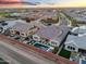 Beautiful aerial view showcasing a private pool, jacuzzi, and fenced backyard of a home in a residential area at 2617 S Jeffry St, Gilbert, AZ 85295