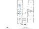 Detailed floor plan showcasing the layout of a home with measurements of each room at 2617 S Jeffry St, Gilbert, AZ 85295