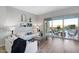 Cozy living room with modern decor and a seamless transition to the outdoor patio at 2617 S Jeffry St, Gilbert, AZ 85295