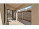 View from the outdoor patio area, showcasing views to the backyard at 3305 E Hononegh Dr, Phoenix, AZ 85050