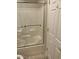 Shower featuring a sliding glass door and grab bars at 3310 E Fremont Rd, Phoenix, AZ 85042