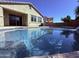 Beautiful backyard pool with clear blue water, perfect for relaxing and enjoying the outdoors at 3717 E Lodgepole Dr, Gilbert, AZ 85298