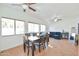 Inviting dining area filled with natural light and complemented by stylish furniture at 4670 W Linda Ln, Chandler, AZ 85226