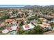 Expansive aerial view of the residential area showcasing lush landscaping at 7250 E Paradise Dr, Scottsdale, AZ 85260