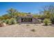 Cachet at Las Sendas community sign surrounded by lush desert landscaping at 7445 E Eagle Crest Dr # 1122, Mesa, AZ 85207