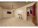 Bonus room with neutral carpet, providing versatile space for exercise and entertainment at 8925 E Ann Way, Scottsdale, AZ 85260