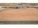 Large lot with block wall fence, offering a blank canvas for landscaping at 9430 W Sandstone Mountain Dr, Casa Grande, AZ 85194
