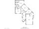 Here's a floorplan of the property showcasing the layout of the primary bedroom, living room, kitchen, office, and garage at 10461 W Hutton Dr, Sun City, AZ 85351