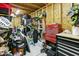 Organized storage room in basement with shelving, tools, and ample space for storage at 1508 W Kiowa Ave, Mesa, AZ 85202