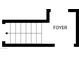 Layout of the foyer with staircase at 15240 N 142Nd Ave # 2102, Surprise, AZ 85379