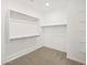 Walk in closet with shelving and carpeted floor at 16076 W Prickly Pear Trl, Surprise, AZ 85387