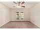 Simple bedroom with patio doors that open to outdoor space at 1716 N Temple St, Mesa, AZ 85203