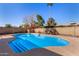 Beautiful swimming pool surrounded by lush landscaping at 1716 N Temple St, Mesa, AZ 85203