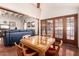 Dining area with natural light, connecting seamlessly to the living room and outdoor space at 1934 E Hale St, Mesa, AZ 85203