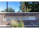 The Lakes at Annecy community sign made of stacked stone at 2658 S Sulley Dr # 102, Gilbert, AZ 85295