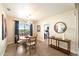 Cozy dining room featuring a round table with seating and views from a bright window at 5465 N 78Th St, Scottsdale, AZ 85250