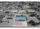 Aerial view of property highlighting backyard, privacy, and surrounding neighborhood at 7346 E Mckinley St, Scottsdale, AZ 85257