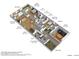 Detailed floor plan showing layout of living spaces, bedrooms, and outdoor areas at 11465 N 56Th St, Scottsdale, AZ 85254