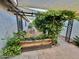 Backyard features planter box with greenery, providing a private outdoor space at 12221 S Paiute St, Phoenix, AZ 85044