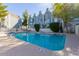 Inviting pool area with a 'No Diving' section, accompanied by nearby seating and attractive community buildings at 1505 N Center St # 220, Mesa, AZ 85201
