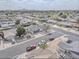 Wide aerial view of neighborhood highlighting the location of the charming single-story house at 15243 N 52Nd Dr, Glendale, AZ 85306