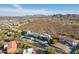 Community aerial showcasing mountain views and desert landscape with the property's location near the preserve at 1637 E Camino Del Santo --, Phoenix, AZ 85022