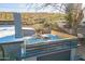 Relaxing rooftop deck above the garage with lounge chairs, a scenic view, and a cool outdoor experience at 1637 E Camino Del Santo --, Phoenix, AZ 85022