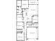 Detailed floor plan showcasing four bedrooms, three bathrooms, a study, and an open-concept living space at 2304 W Storia Ave, Apache Junction, AZ 85120