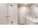 Modern bathroom showcasing subway tile, a rain shower head, and a vanity at 2509 W Seaver Ave, Apache Junction, AZ 85120