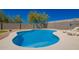 Inviting backyard pool offering a refreshing escape in a private, walled setting at 252 S Canfield --, Mesa, AZ 85208