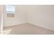 Neutral bedroom features carpet floors, baseboards, and a double-hung window for natural light at 25308 N 133Rd Ave, Peoria, AZ 85383