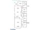 Detailed floor plan showcasing the layout of this home, including the Primary suite, bedrooms, and kitchen at 25308 N 133Rd Ave, Peoria, AZ 85383