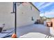 Concrete pad in side yard with a basketball hoop, trash receptacle and bike, great for recreation at 277 W Glacier Bay Dr, San Tan Valley, AZ 85140