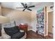 Inviting living room with comfortable seating, natural light, and built-in bookshelves at 304 W 6Th St, Mesa, AZ 85201