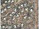 Expansive aerial view of desert home with a private pool and circular driveway at 32806 N 55Th Pl, Cave Creek, AZ 85331