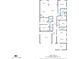 Detailed floor plan showcases the layout of this spacious 2510 sq ft home with versatile living spaces at 3347 E Malibu Dr, San Tan Valley, AZ 85143