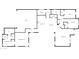 Detailed floorplan showcasing the layout with garage, primary suite, and open living spaces at 4171 E Ronald St, Gilbert, AZ 85295